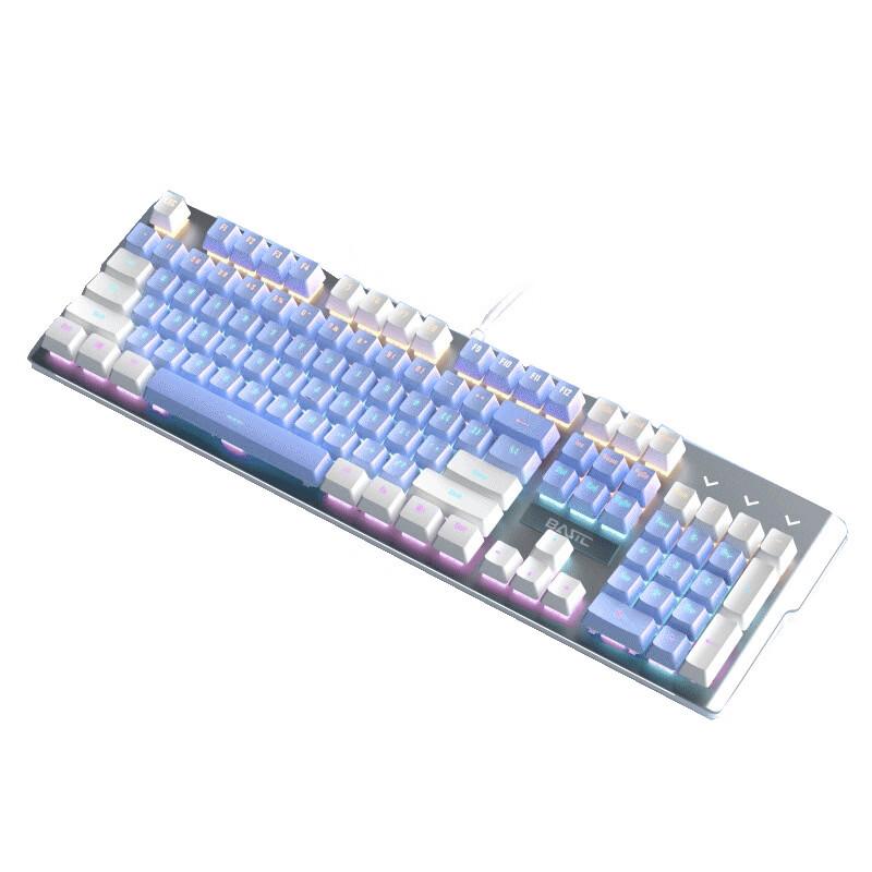 OLOEY Two-Tone Wired Gaming Mechanical Keyboard with Mixed Backlight
OLOEY Two-Tone Wired Gaming Mechanical Keyboard with Mixed Backlight