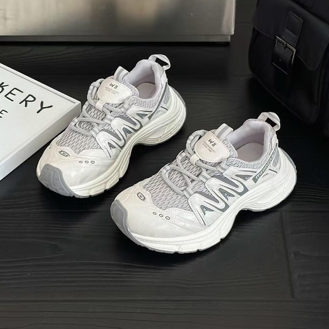 Dad shoes women s leather autumn new fried street sports style casual shoes versatile platform running shoes 40 сірий колір
Dad shoes women s leather autumn new fried street sports style casual shoes versatile platform running shoes 40 сірий колір