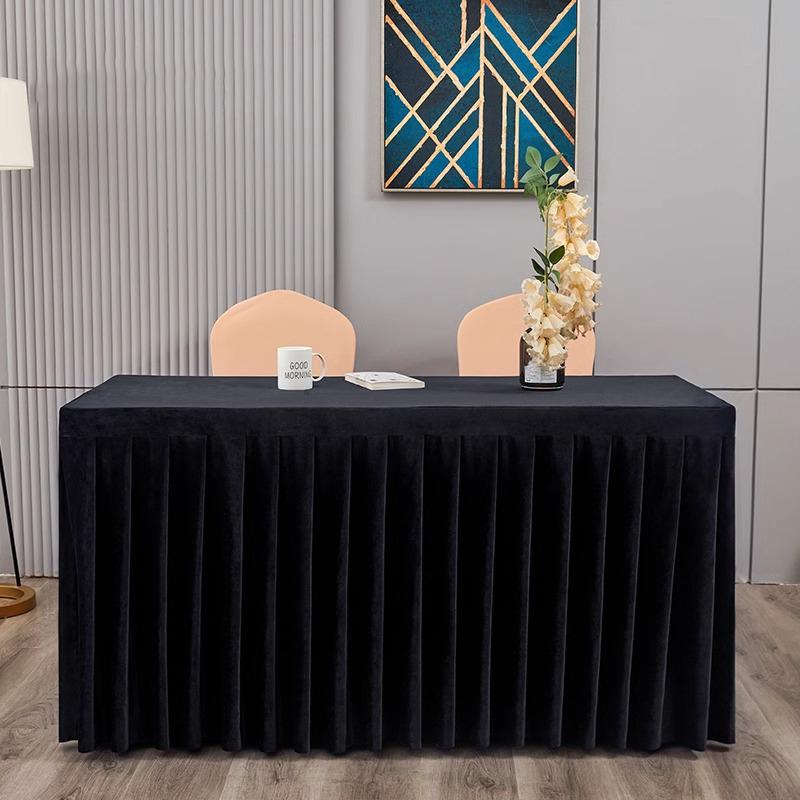 Elastic Table Cloth Hotel Conference Table Cover Meeting Room Office Flannel Rectangle Tableclover Wedding Banquet Decoration 120x60x75cm
Elastic Table Cloth Hotel Conference Table Cover Meeting Room Office Flannel Rectangle Tableclover Wedding Banquet Decoration 120x60x75cm