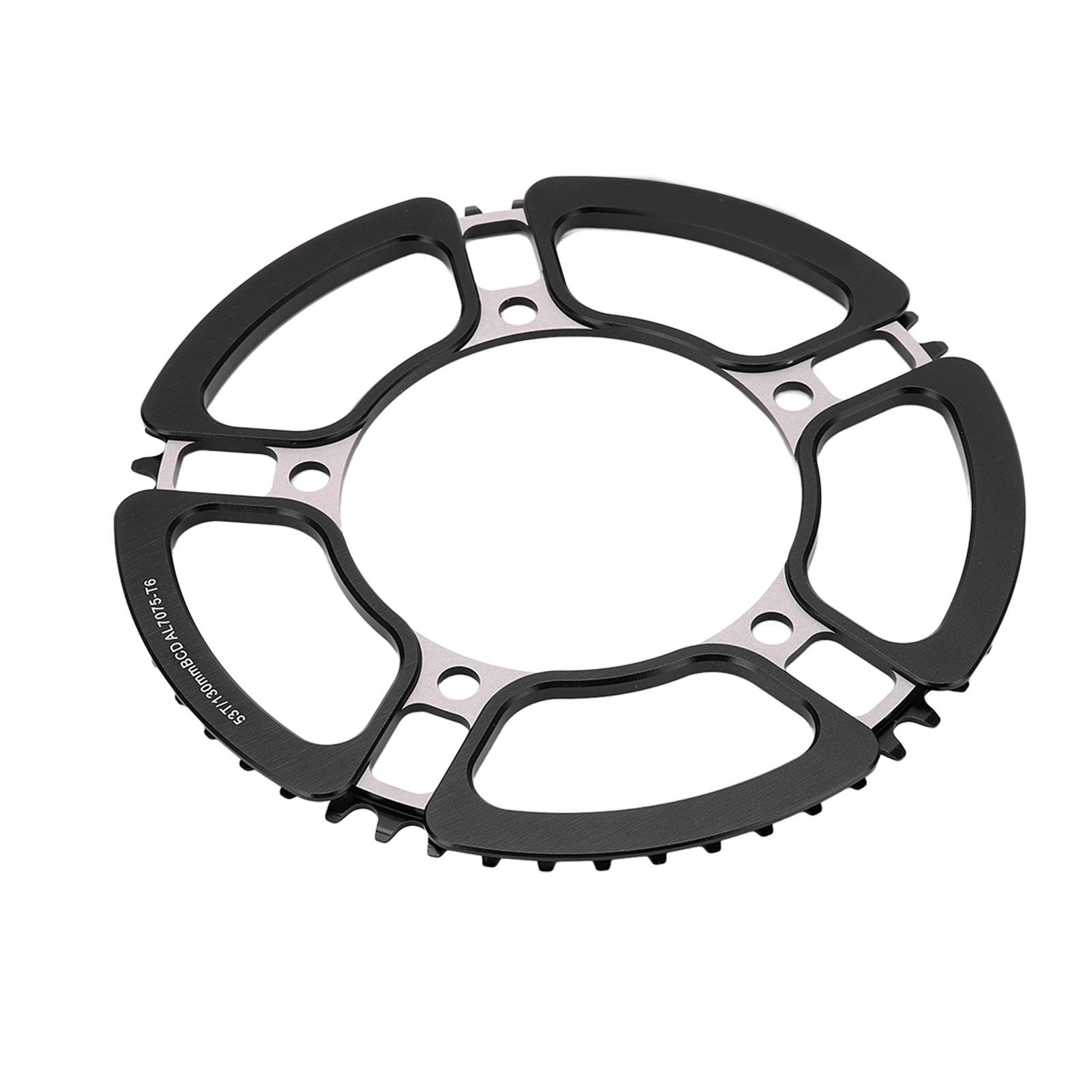 Five Hole Petal Crankset 130BCD Folding Bike Crankset 53T Single Crankset Tooth Plate
Five Hole Petal Crankset 130BCD Folding Bike Crankset 53T Single Crankset Tooth Plate