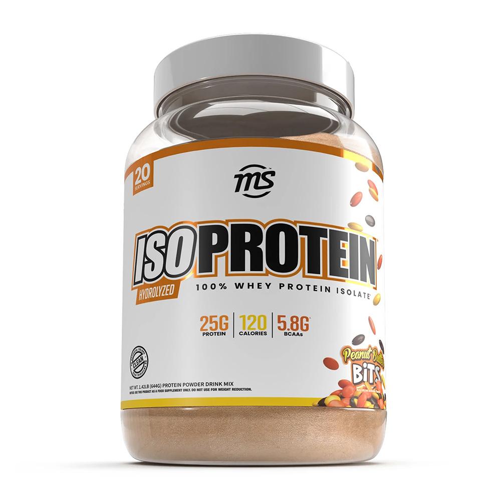 IsoProtein Hydrolyzed 100% Whey Protein Isolate Powder Peanut Butter Bites 20 Servings, 1.42 lb
IsoProtein Hydrolyzed 100% Whey Protein Isolate Powder Peanut Butter Bites 20 Servings, 1.42 lb