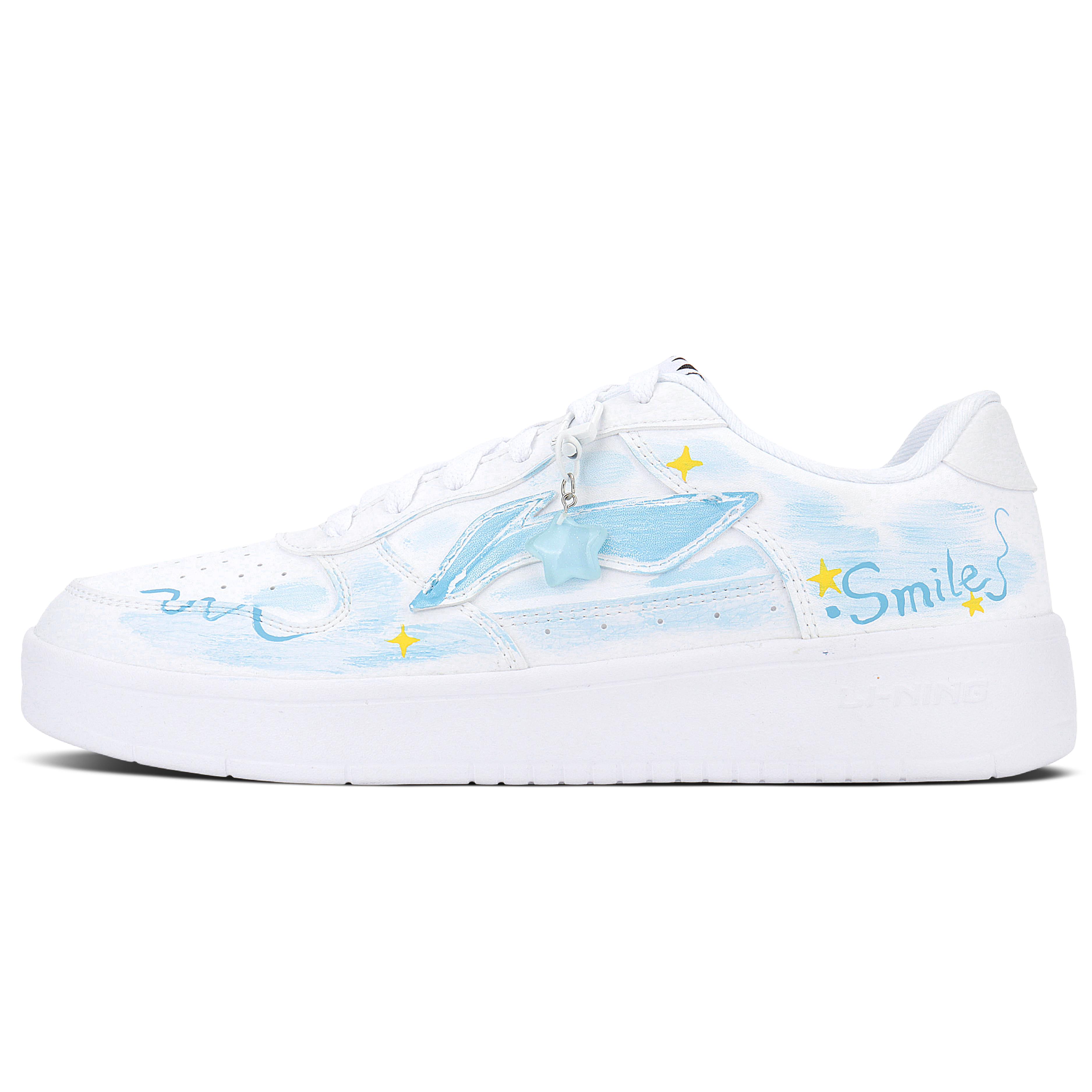 Li Ning Floating Boat Abrasion Resistant Low top Skateboard Shoes Unisex Sky Blue AGCS419-1(2) 42
Li Ning Floating Boat Abrasion Resistant Low top Skateboard Shoes Unisex Sky Blue AGCS419-1(2) 42