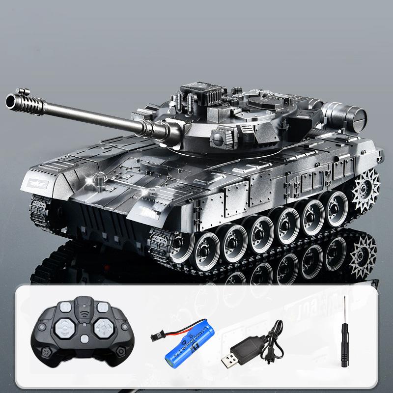 1:30 Scale 7-channel Remote-controlled Tank High-fidelity T90 Model Tracked Radio-controlled Toy Perfect for Children s Gifts. серебряный
1:30 Scale 7-channel Remote-controlled Tank High-fidelity T90 Model Tracked Radio-controlled Toy Perfect for Children s Gifts. серебряный