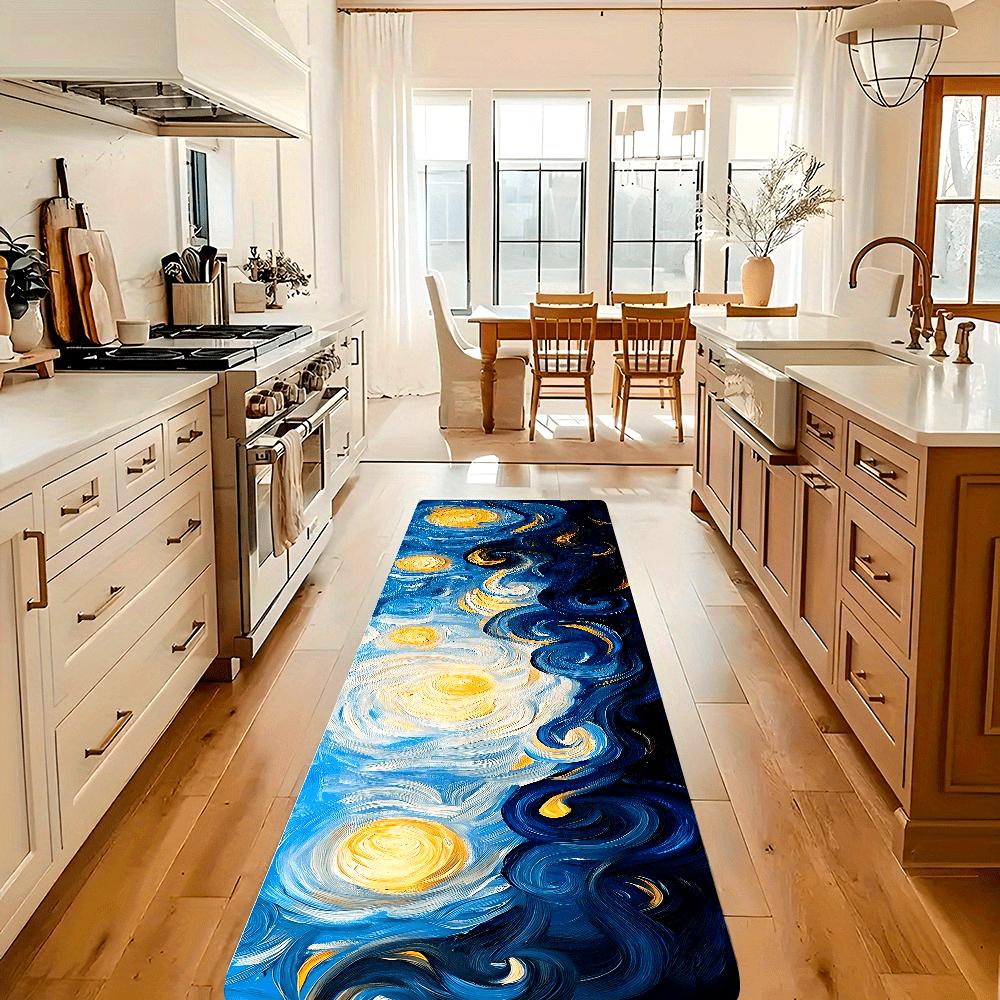 Ковер длинная полоса Звездное небо, Прикроватный коврик для спальни, Кухонный коврик, Коврик для коридора, Мягкий, Украшение для дома 60X120CM(2X3.9FT
Ковер длинная полоса Звездное небо, Прикроватный коврик для спальни, Кухонный коврик, Коврик для коридора, Мягкий, Украшение для дома 60X120CM(2X3.9FT