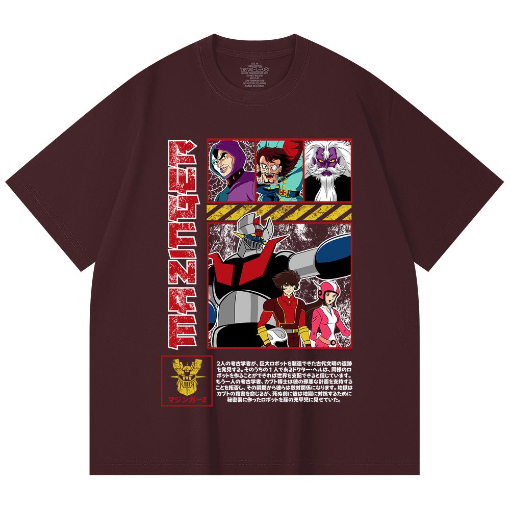 230 Gsm 100% Cotton Mazinger V1 Print Unisex Heavy Cotton T Shirt 2XL вина червоного кольору
230 Gsm 100% Cotton Mazinger V1 Print Unisex Heavy Cotton T Shirt 2XL вина червоного кольору
