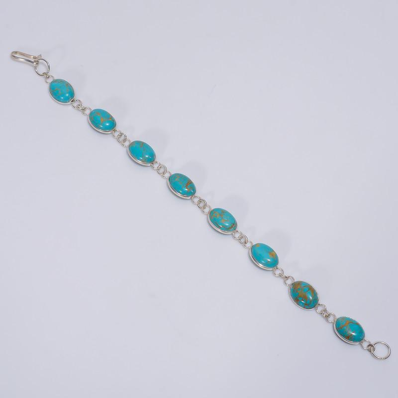 Classic Top Grade Qualite 100% Natural Green Copper Turquoise Oval Shape Ethnic Handmade Jewelry 925 Steling Silver Bracelet 8-9 WSJ-5215 8-9
Classic Top Grade Qualite 100% Natural Green Copper Turquoise Oval Shape Ethnic Handmade Jewelry 925 Steling Silver Bracelet 8-9 WSJ-5215 8-9