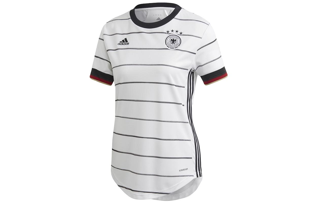 Adidas Germany T Shirts Women s White Crew Neck Moderate Straight Fit EH6102 XS
Adidas Germany T Shirts Women s White Crew Neck Moderate Straight Fit EH6102 XS