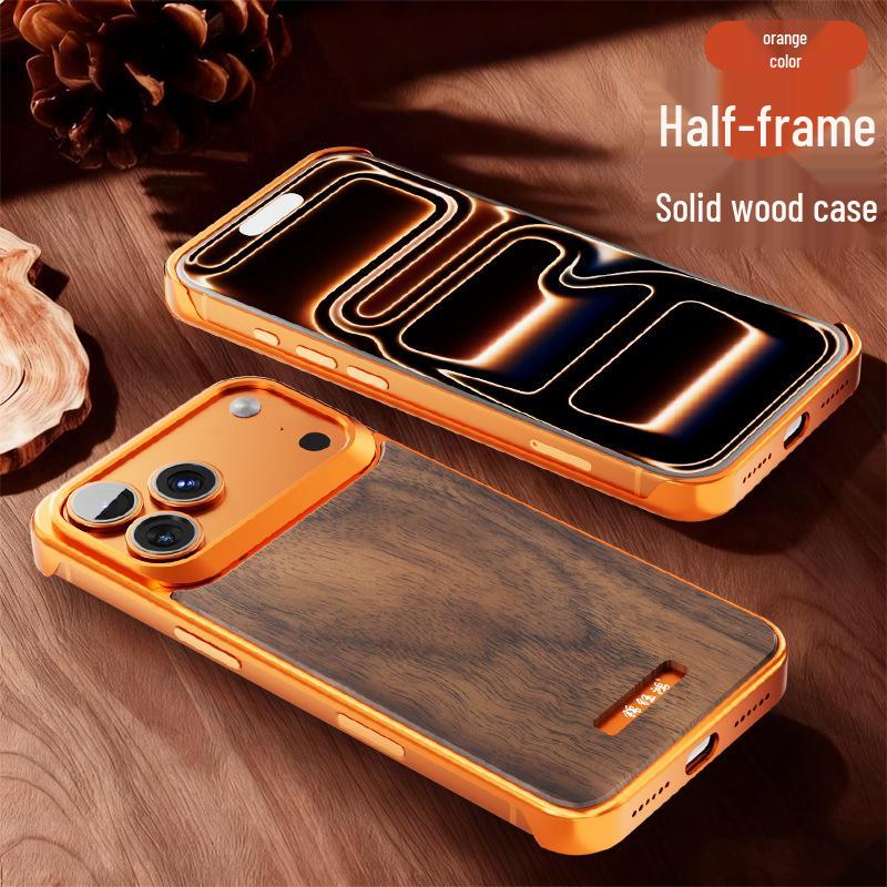 Walnut ProMax 16/15 Original Wood Magnetic Suction Phone Case with Aroma Metal Borderless Protection 17 Pro Max
Walnut ProMax 16/15 Original Wood Magnetic Suction Phone Case with Aroma Metal Borderless Protection 17 Pro Max