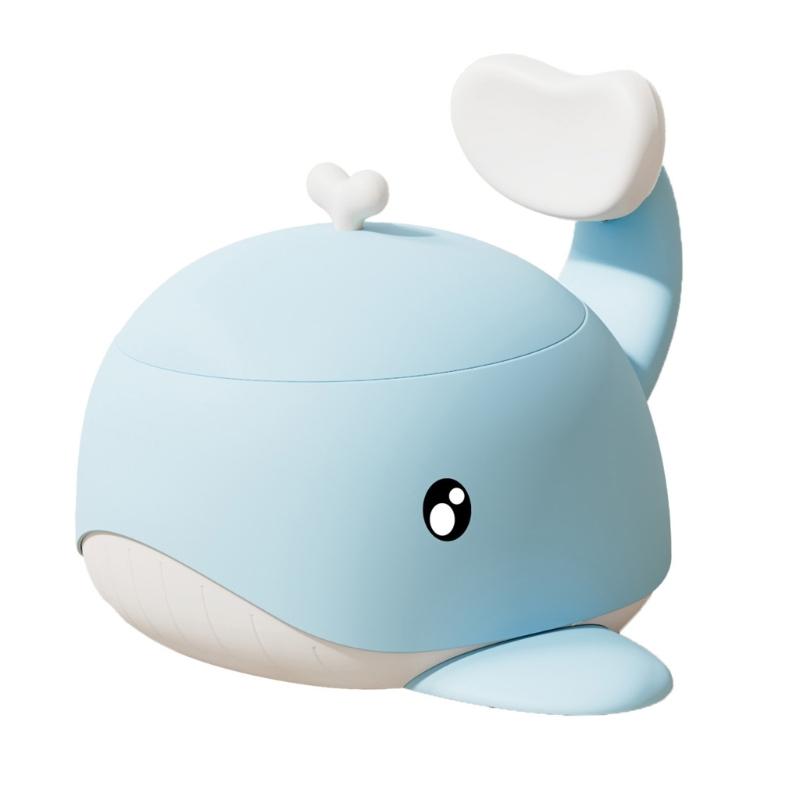 User Friendly Baby Potty Seat Lovely Cartoon Whale Shape Easy Cleaning Portable Toilet Trainer For Kids 12+ Months синій
User Friendly Baby Potty Seat Lovely Cartoon Whale Shape Easy Cleaning Portable Toilet Trainer For Kids 12+ Months синій