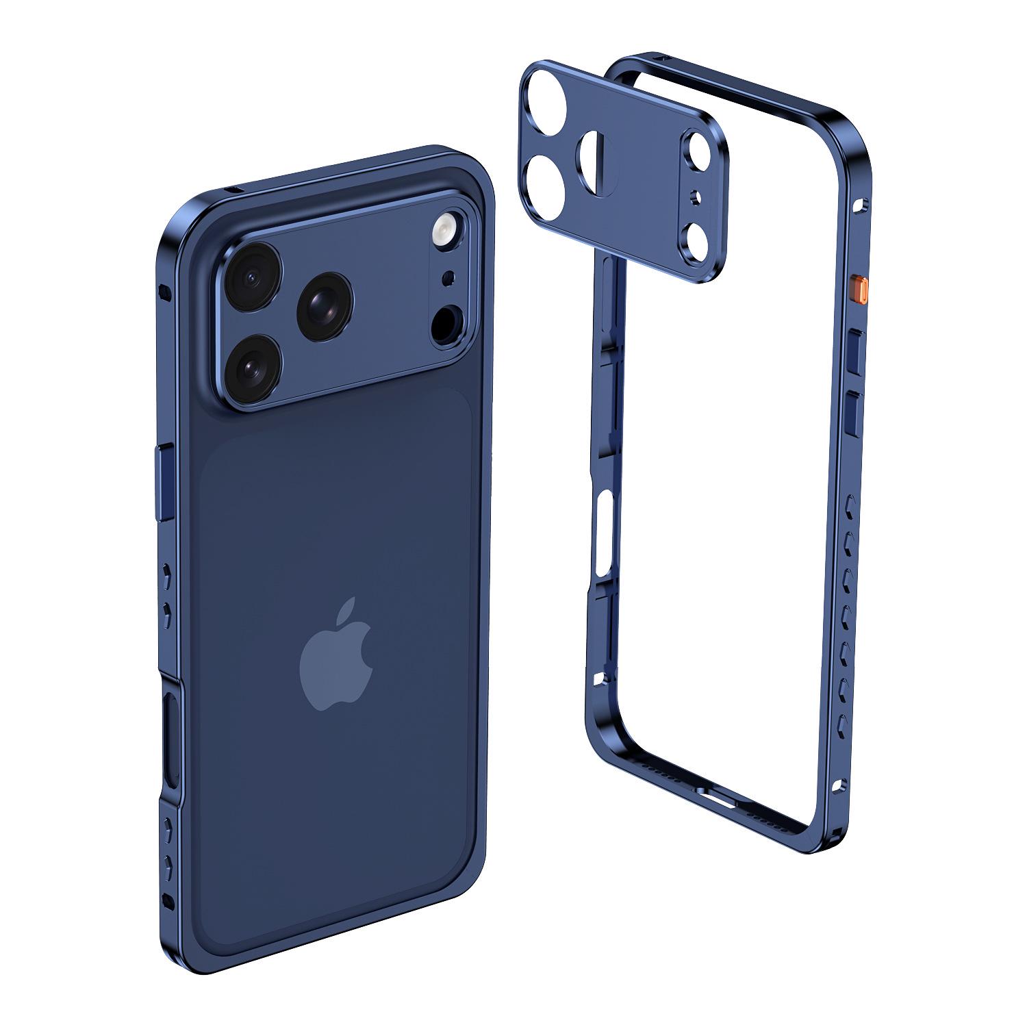Apple 17 Pro Max Seahorse Edge Frame Metal Heat Dissipation Case for iPhone 16 Pro and 17 Air 17 frame only синий
Apple 17 Pro Max Seahorse Edge Frame Metal Heat Dissipation Case for iPhone 16 Pro and 17 Air 17 frame only синий
