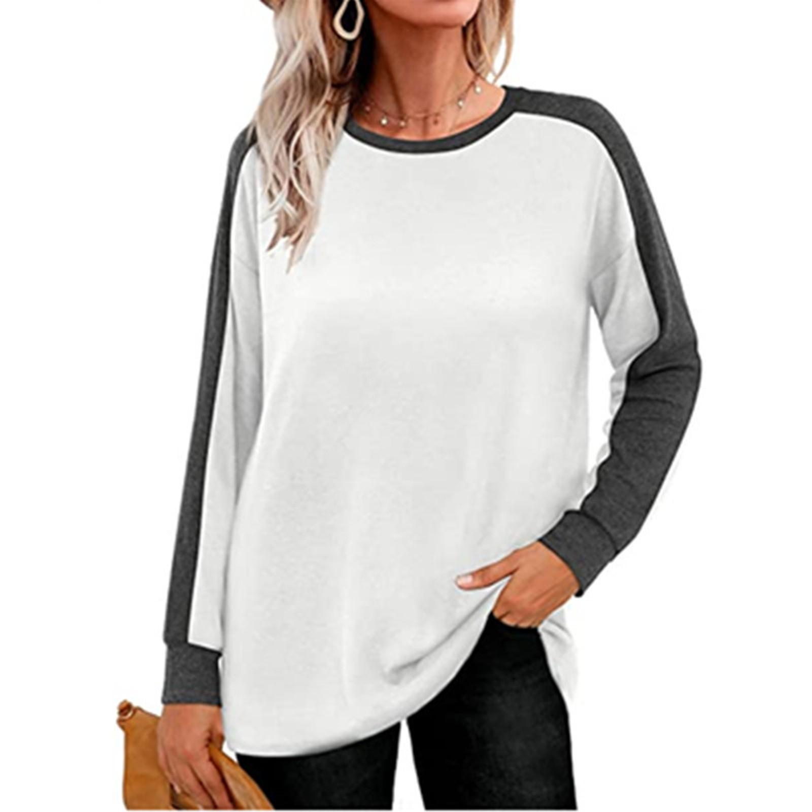 Nikitas Женские топы-туники с длинными рукавами для ношения с леггинсами Осенние рубашки с цветными блоками
Nikitas Женские топы-туники с длинными рукавами для ношения с леггинсами Осенние рубашки с цветными блоками