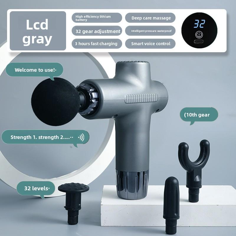 Мини четырехголовочный фасциальный пистолет массажер для расслабления мышц йога фитнес мышечный метр ЖК беспроводной электрический фасциальный пистолет Chinese manual
Мини четырехголовочный фасциальный пистолет массажер для расслабления мышц йога фитнес мышечный метр ЖК беспроводной электрический фасциальный пистолет Chinese manual