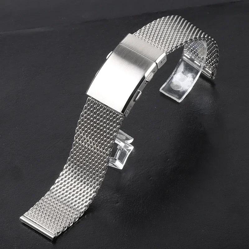 18mm 20mm 22mm Milanese Mesh Bracelet for Omega Band Adjustable Folding Buckle Men Luxury Business Stainless Steel Wristband 22mm
18mm 20mm 22mm Milanese Mesh Bracelet for Omega Band Adjustable Folding Buckle Men Luxury Business Stainless Steel Wristband 22mm