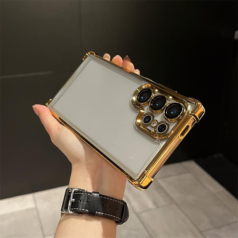 Suitable for Samsung S25Ultra Phone Case A55, with Lens Film, Electroplated Four-corner Airbags, Full Coverage, Shockproof TPU Soft Case NOTE10 золотой
Suitable for Samsung S25Ultra Phone Case A55, with Lens Film, Electroplated Four-corner Airbags, Full Coverage, Shockproof TPU Soft Case NOTE10 золотой