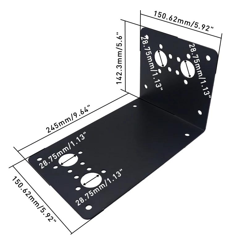 L-образный кронштейн для крепления китайского дизельного обогревателя, монтажная пластина, турель, плоская, для замены автомобильного обогревателя Eberspacher Webasto чёрный
L-образный кронштейн для крепления китайского дизельного обогревателя, монтажная пластина, турель, плоская, для замены автомобильного обогревателя Eberspacher Webasto чёрный