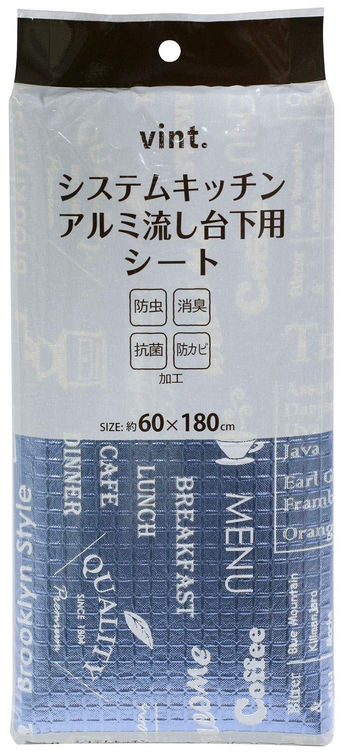 Wise Vint 458002 Insect Repellent Sheet for Under-Sink Use in Kitchens, Blue, Approx. 60 x 180 cm
Wise Vint 458002 Insect Repellent Sheet for Under-Sink Use in Kitchens, Blue, Approx. 60 x 180 cm