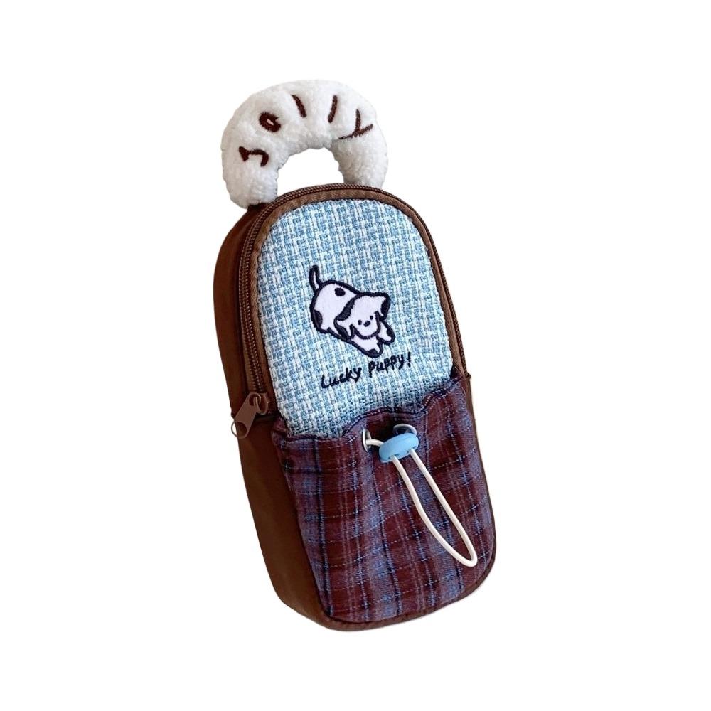 Cartoon Dog Pocket Camera Storage Bag Large Capacity Multi-functional Makeup Bag Plush Plaid Puppy Toiletry Organizer синій
Cartoon Dog Pocket Camera Storage Bag Large Capacity Multi-functional Makeup Bag Plush Plaid Puppy Toiletry Organizer синій