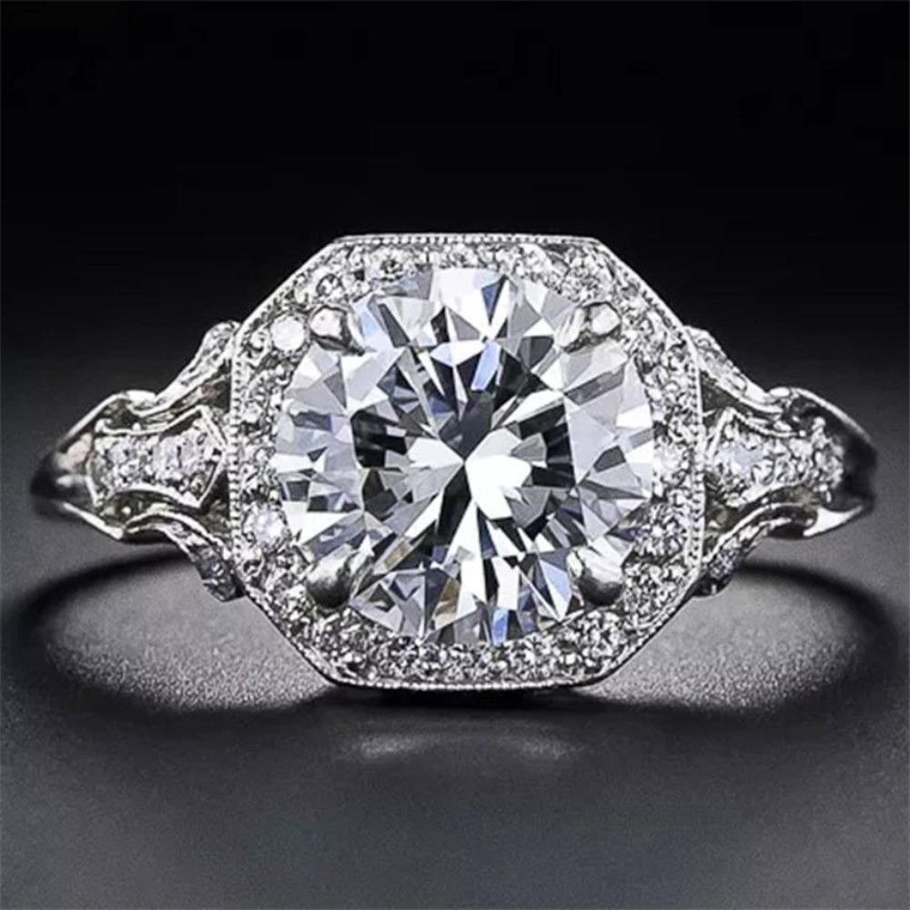 8 Hearts 8 Arrows Zircon Rings for Women Elegant Silver Jewelry Fashion Accessories no. 6 платиновый
8 Hearts 8 Arrows Zircon Rings for Women Elegant Silver Jewelry Fashion Accessories no. 6 платиновый