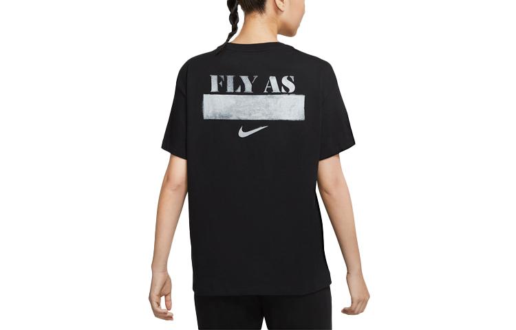 Nike T Shirts Women s Black Crew Neck Moderate Straight Fit DB6193-010 L
Nike T Shirts Women s Black Crew Neck Moderate Straight Fit DB6193-010 L