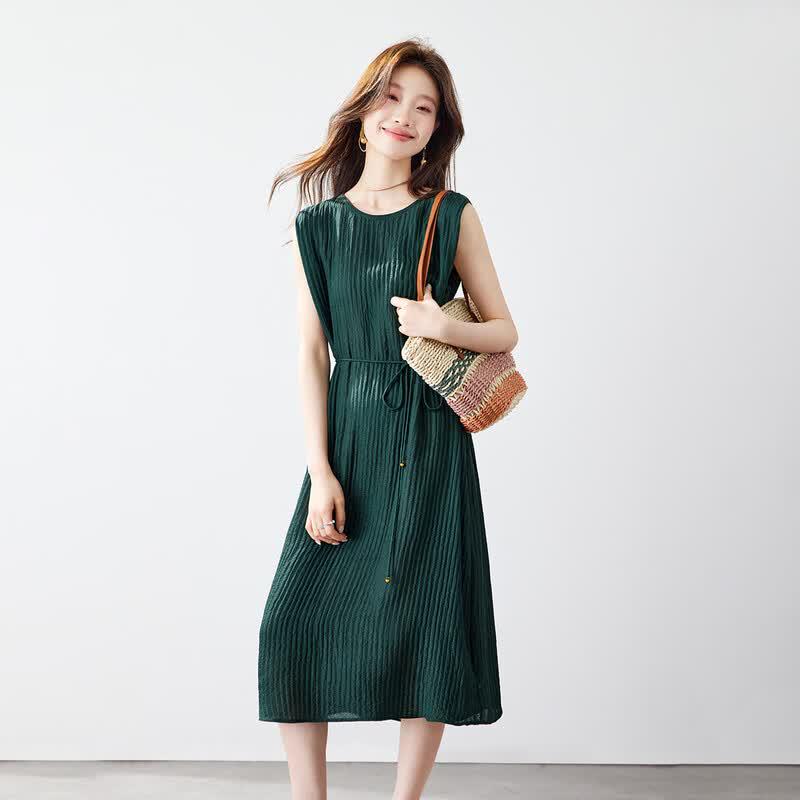 Srcr 15 Momme Mulberry Silk Waist-Cinching Summer Dress XL
Srcr 15 Momme Mulberry Silk Waist-Cinching Summer Dress XL