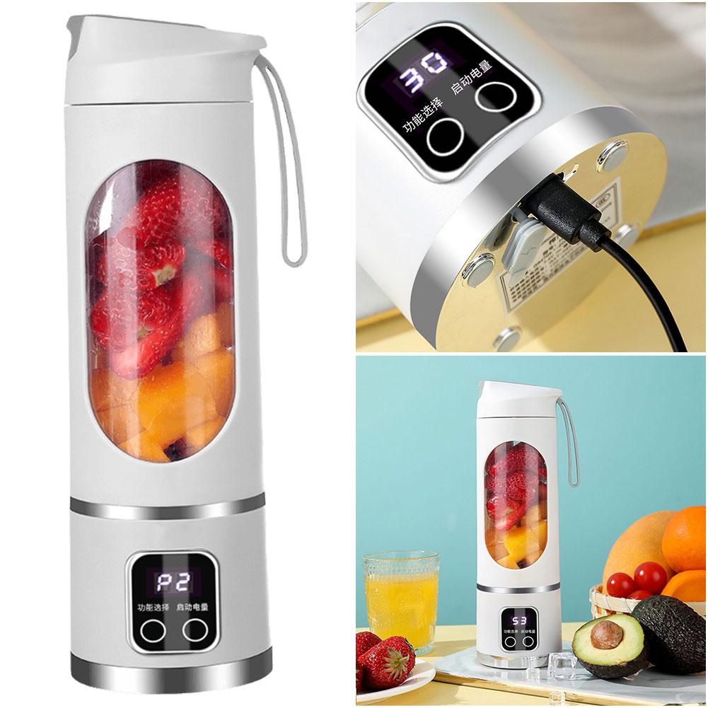 450ml Portable Juicer Juicer Bottle USB Rechargeable Mini Electric Juicer with 12 Blades 1500mAh for Smoothies Shakes CHINA
450ml Portable Juicer Juicer Bottle USB Rechargeable Mini Electric Juicer with 12 Blades 1500mAh for Smoothies Shakes CHINA