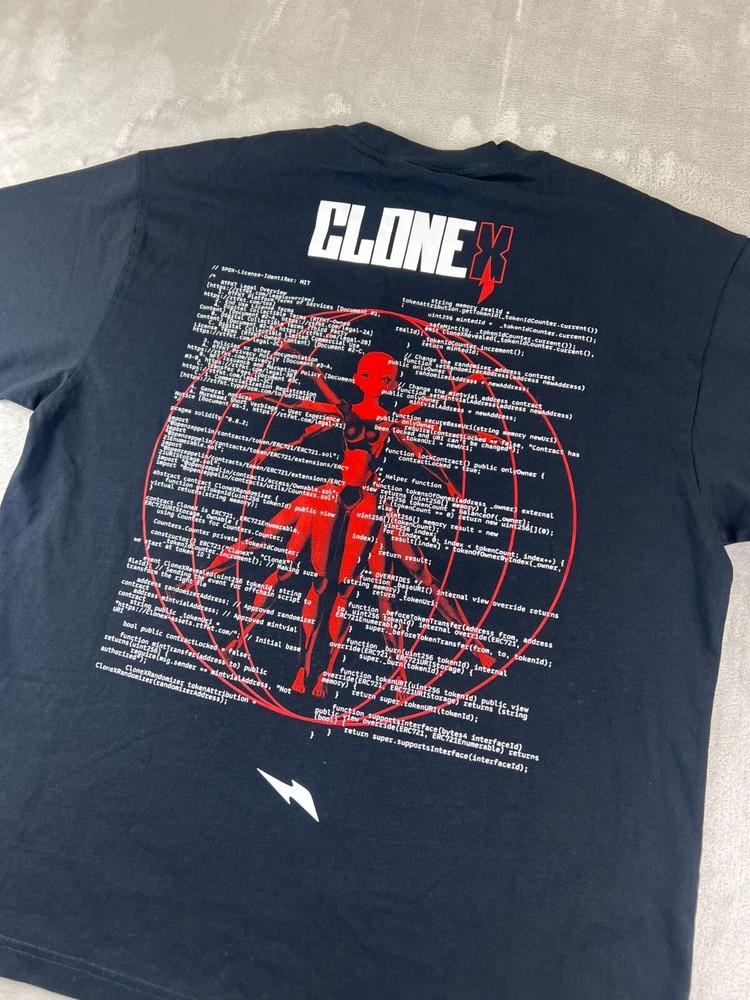RTFKT Clone X Forging Szn 1 Genesis Black TShirt Medium CloneX Rare Authentic Unisex T-Shirt XXXL
RTFKT Clone X Forging Szn 1 Genesis Black TShirt Medium CloneX Rare Authentic Unisex T-Shirt XXXL