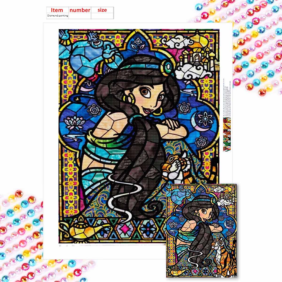 5D Diy Diamond Painting The Princess and The Tiger Full Drill Rhinestones Mosaic Embroidery Handmade Products Home Decor Gift Round 20x30cm
5D Diy Diamond Painting The Princess and The Tiger Full Drill Rhinestones Mosaic Embroidery Handmade Products Home Decor Gift Round 20x30cm
