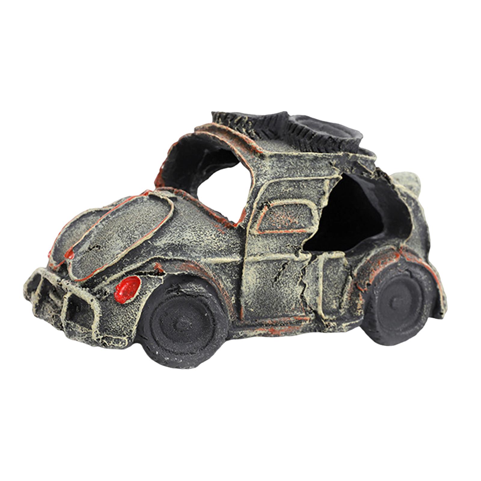Resin Car Wreck Aquarium Decoration Fish Hideout Aquarium Decor for Aquatic Pets
Resin Car Wreck Aquarium Decoration Fish Hideout Aquarium Decor for Aquatic Pets