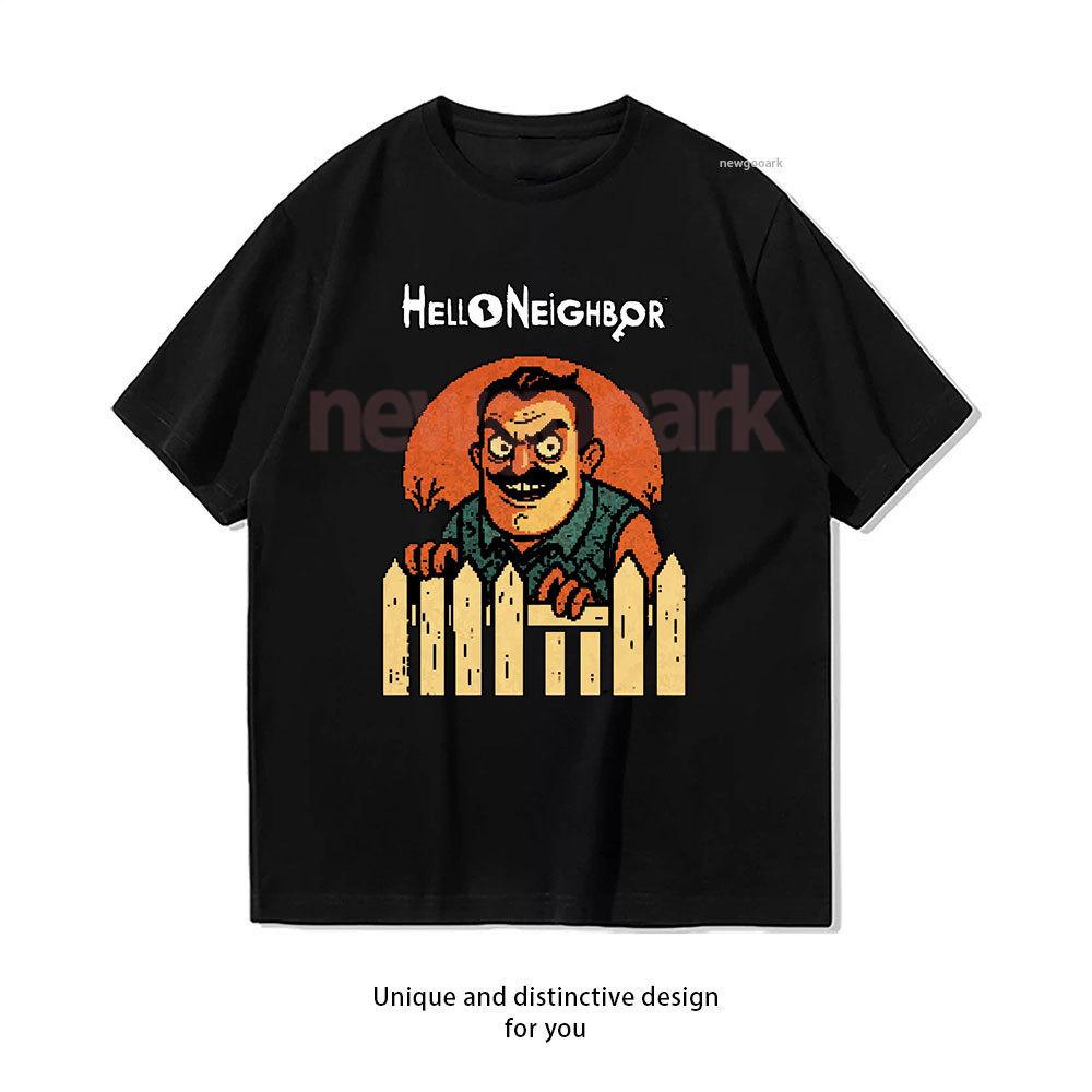 Hello Neighbor Villain Portrait Classic TShirt Woman Man Casual Cotton Graphic T Shirts Creative Streetwear Oneck Camisetas 4XL
Hello Neighbor Villain Portrait Classic TShirt Woman Man Casual Cotton Graphic T Shirts Creative Streetwear Oneck Camisetas 4XL