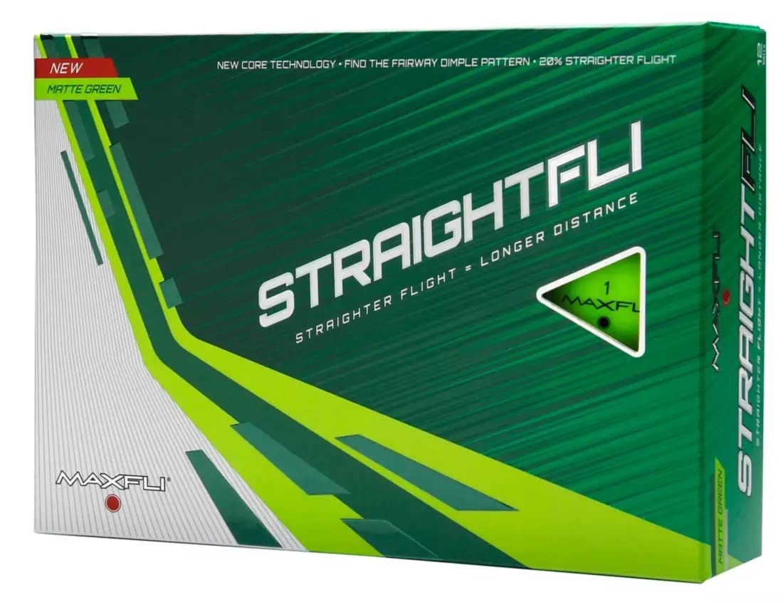 Мячи для гольфа Maxfli Straightfli Мячи для гольфа Straightfly Матовый зеленый Модель 2022
Мячи для гольфа Maxfli Straightfli Мячи для гольфа Straightfly Матовый зеленый Модель 2022