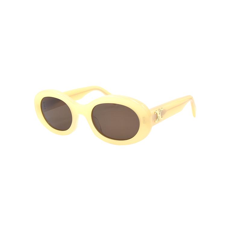 Celine Triomphe Logo Oval Sunglasses Women sunglasses CL40194U-44E Brown Eyeglass Pouch
Celine Triomphe Logo Oval Sunglasses Women sunglasses CL40194U-44E Brown Eyeglass Pouch