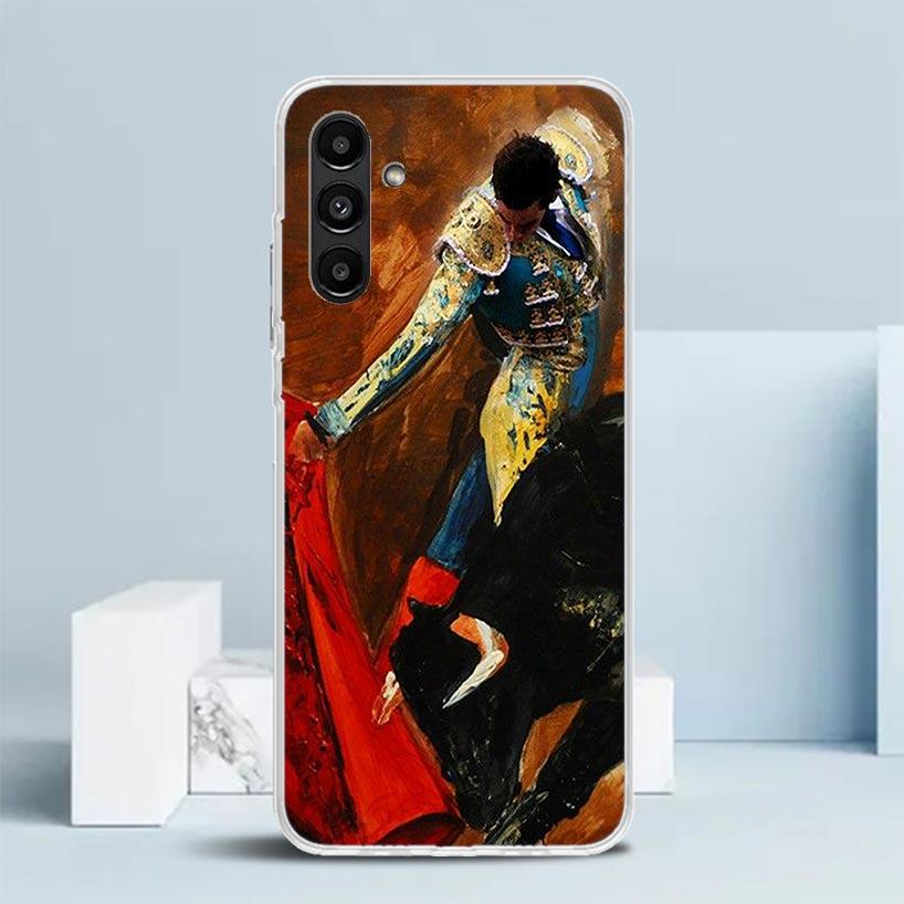 Bullfight Bull Fighter Matador Cover for Samsung Galaxy A17 A37 A57 A16 A26 A36 A56 A15 A14 A55 Phone Case A13 A53 A25 A35 A24 A Samsung A05S
Bullfight Bull Fighter Matador Cover for Samsung Galaxy A17 A37 A57 A16 A26 A36 A56 A15 A14 A55 Phone Case A13 A53 A25 A35 A24 A Samsung A05S