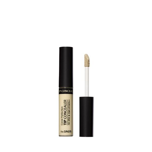 Консилер The Sam Cover Perfection Tips Concealer 6,5г, Зеленый Бежевый, 1 популярная корейская косметика
Консилер The Sam Cover Perfection Tips Concealer 6,5г, Зеленый Бежевый, 1 популярная корейская косметика
