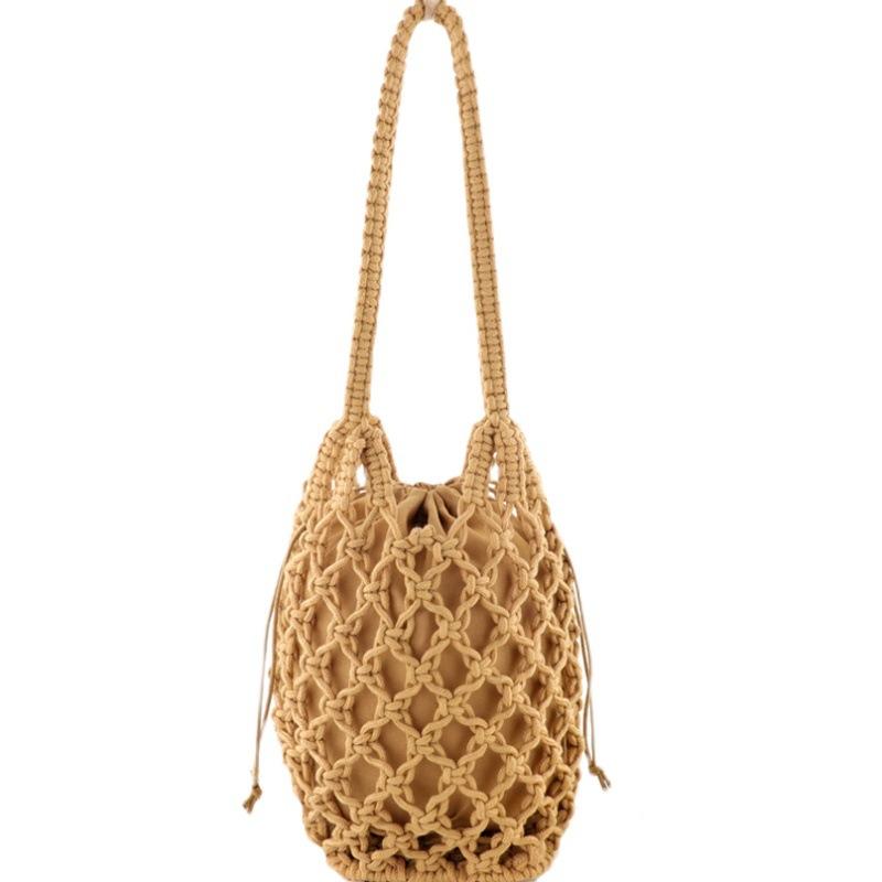 Cotton Rope Woven Women s Shoulder Bags 2 Piece Handbags Bohemian Mesh Bag Summer Straw Beach Bags Female Cutout Tote Purses
Cotton Rope Woven Women s Shoulder Bags 2 Piece Handbags Bohemian Mesh Bag Summer Straw Beach Bags Female Cutout Tote Purses