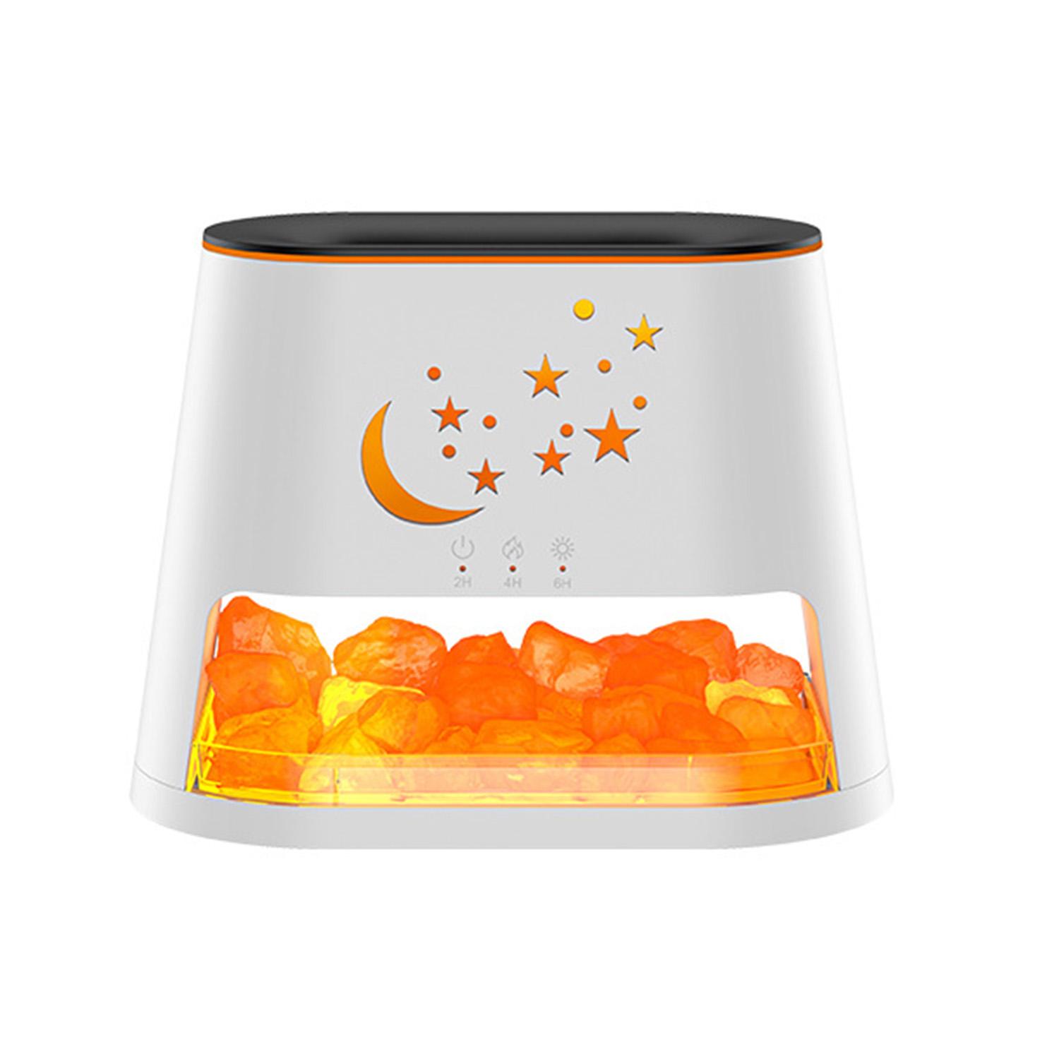 USB Дифузор з соляного каменю з ефектом полум я, зволожувач повітря з 7 кольоровими вогнями для дому/офісного столу
USB Дифузор з соляного каменю з ефектом полум я, зволожувач повітря з 7 кольоровими вогнями для дому/офісного столу