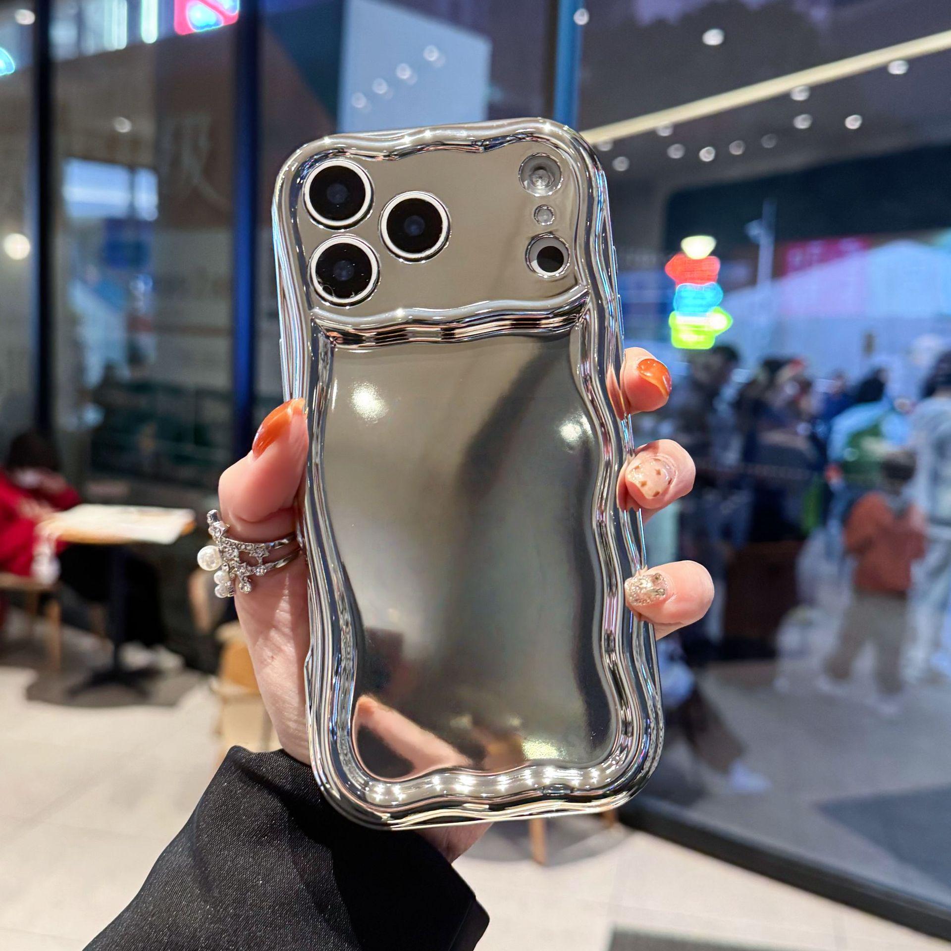 Electroplated Cream Textured Apple 17 Pro Max Phone Case Compatible with iPhone 15/14/11 Apple 12
Electroplated Cream Textured Apple 17 Pro Max Phone Case Compatible with iPhone 15/14/11 Apple 12