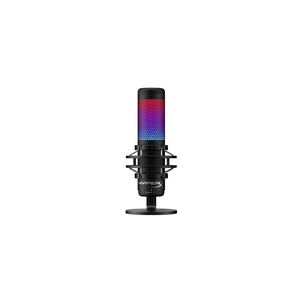 HyperX QuadCast S Standalone Microphone RGB Lighting for Streamers Content Creators Gamers PC PS4
HyperX QuadCast S Standalone Microphone RGB Lighting for Streamers Content Creators Gamers PC PS4