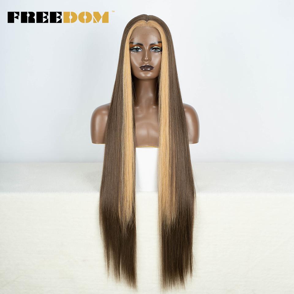 FREEDOM Synthetic Lace Wig 38 Inch Deep Part Long Straight Wig Ombre Pink Cosplay Wigs Synthetic Lace Front Wigs For Black Women (as the picture,38inches&PART LACE WIG)
FREEDOM Synthetic Lace Wig 38 Inch Deep Part Long Straight Wig Ombre Pink Cosplay Wigs Synthetic Lace Front Wigs For Black Women (as the picture,38inches&PART LACE WIG)