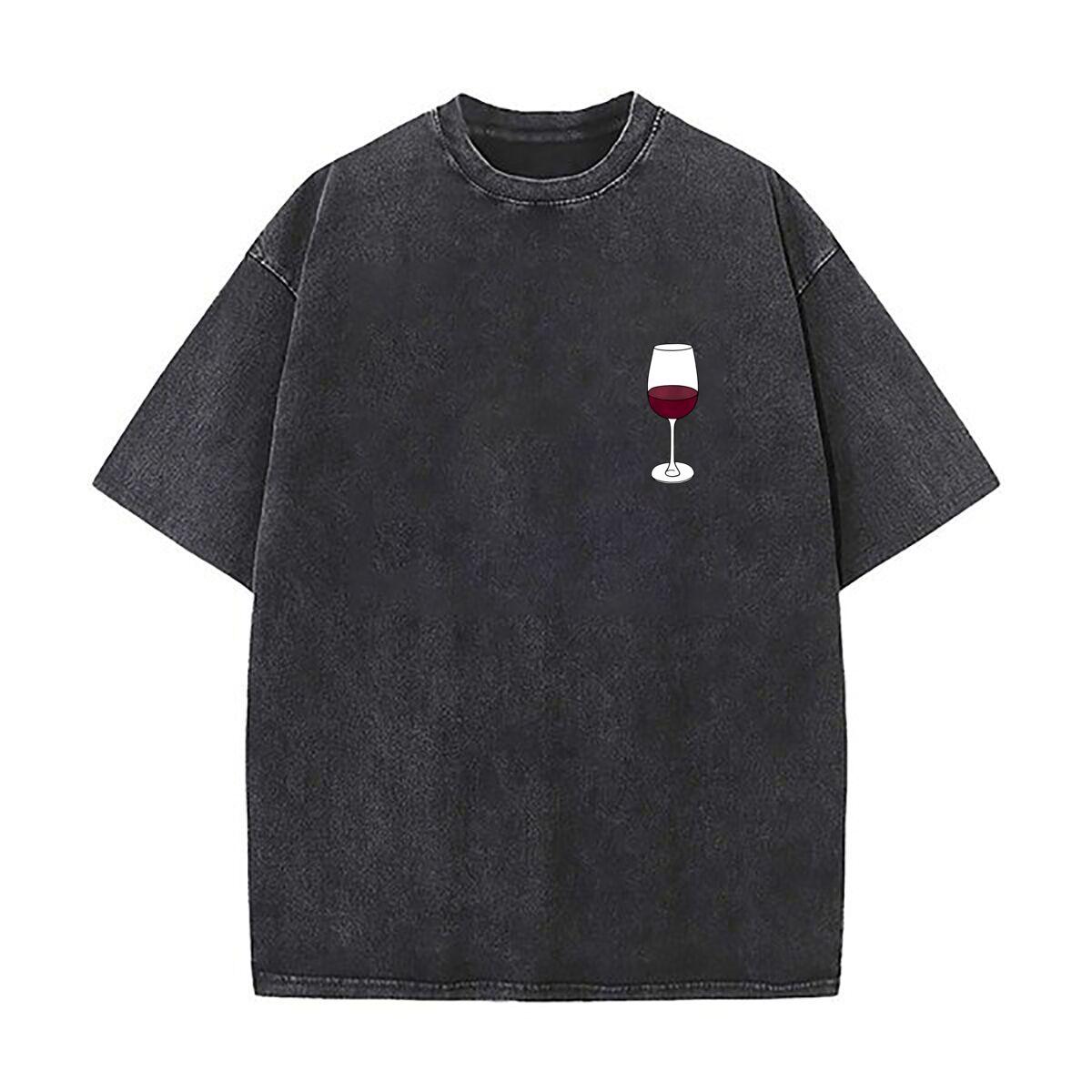 Wine Glass Watercolor Oversized Short Sleeve Loose Streetwear Short Sleeve Tops Tee S
Wine Glass Watercolor Oversized Short Sleeve Loose Streetwear Short Sleeve Tops Tee S