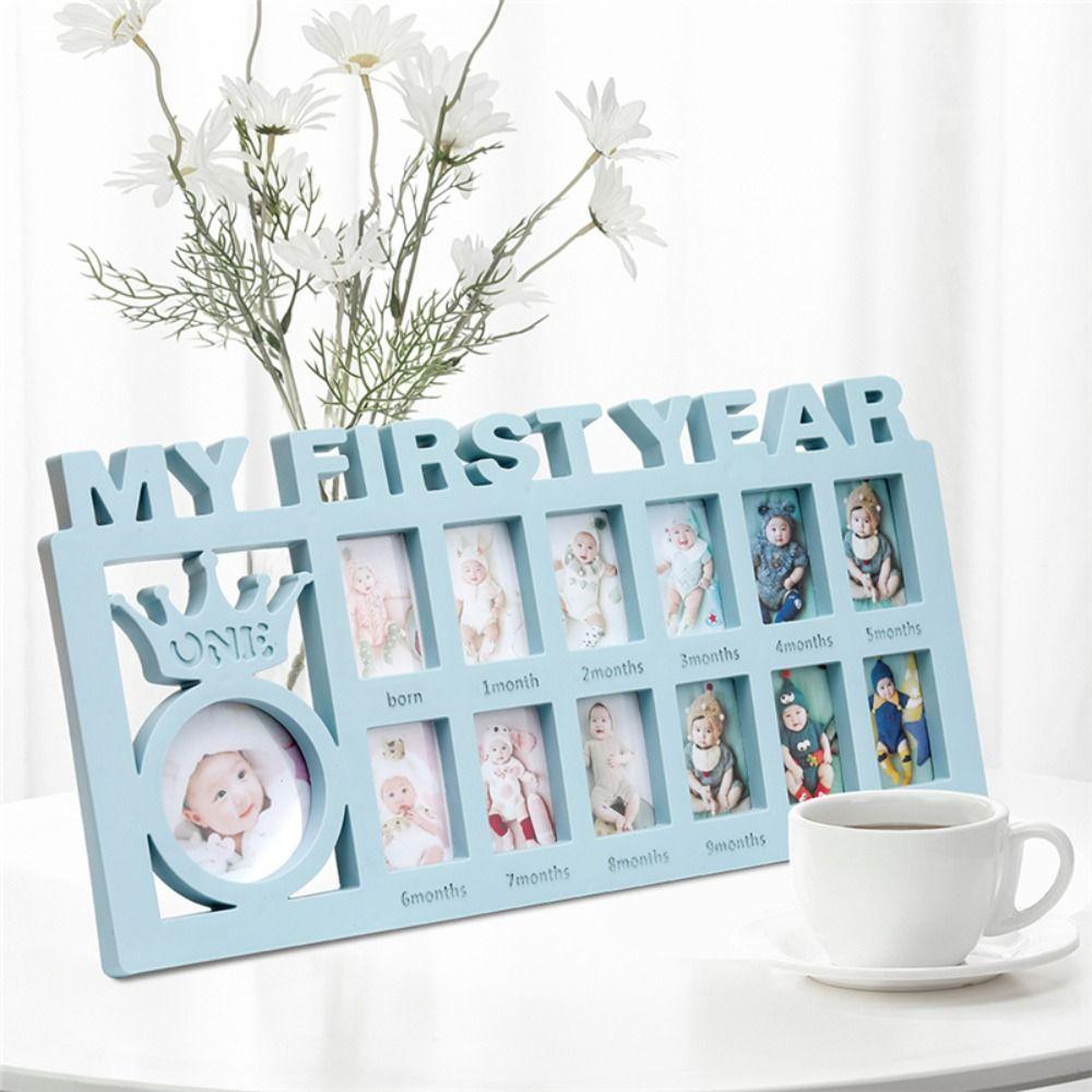 Wall Photo Frame Growing Memory Gift Photo Holder Commemorative Frame Photo Frame Baby Growth Frame білий
Wall Photo Frame Growing Memory Gift Photo Holder Commemorative Frame Photo Frame Baby Growth Frame білий