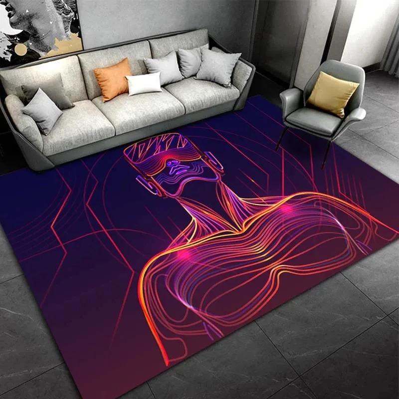 Neon Pixel VR Figure Rug Cool Sci-Fi Style Floor Mat for Table Chair Sofa Suitable for Bedroom Game Room Kids Room 40x60cm
Neon Pixel VR Figure Rug Cool Sci-Fi Style Floor Mat for Table Chair Sofa Suitable for Bedroom Game Room Kids Room 40x60cm
