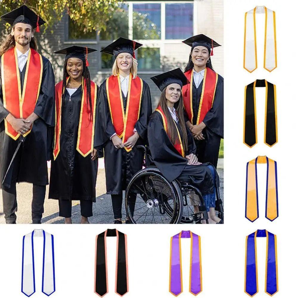 Creative Graduation Ribbon Soft Graduate Honor Straps Graduation Ceremonial Sash Party Decorations синій/білий
Creative Graduation Ribbon Soft Graduate Honor Straps Graduation Ceremonial Sash Party Decorations синій/білий