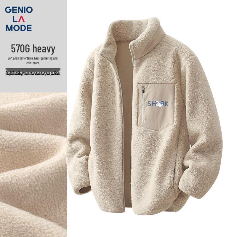 GENIOLAMODE Men s Double-Sided Heavyweight Fleece Jacket L
GENIOLAMODE Men s Double-Sided Heavyweight Fleece Jacket L