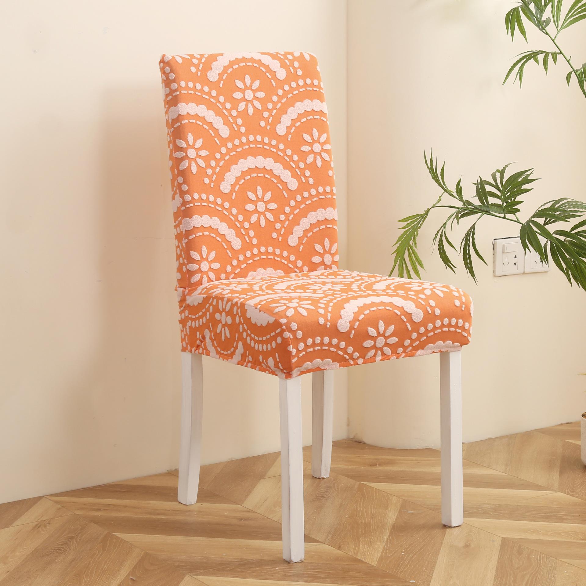 Jacquard Chair Cover Skin-Friendly Soft Thickened Decorative Elastic Seat Cover All-Season Universal Dining Chair Protector 1 piece
Jacquard Chair Cover Skin-Friendly Soft Thickened Decorative Elastic Seat Cover All-Season Universal Dining Chair Protector 1 piece