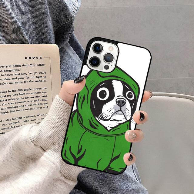 Милый чехол для телефона с французским бульдогом и бостон-терьером для iPhone 13 11 12 Pro Max mini XS XR X 8 Plus 7 SE 2020 6S 5S Coque Shell iPhone 13pro max
Милый чехол для телефона с французским бульдогом и бостон-терьером для iPhone 13 11 12 Pro Max mini XS XR X 8 Plus 7 SE 2020 6S 5S Coque Shell iPhone 13pro max