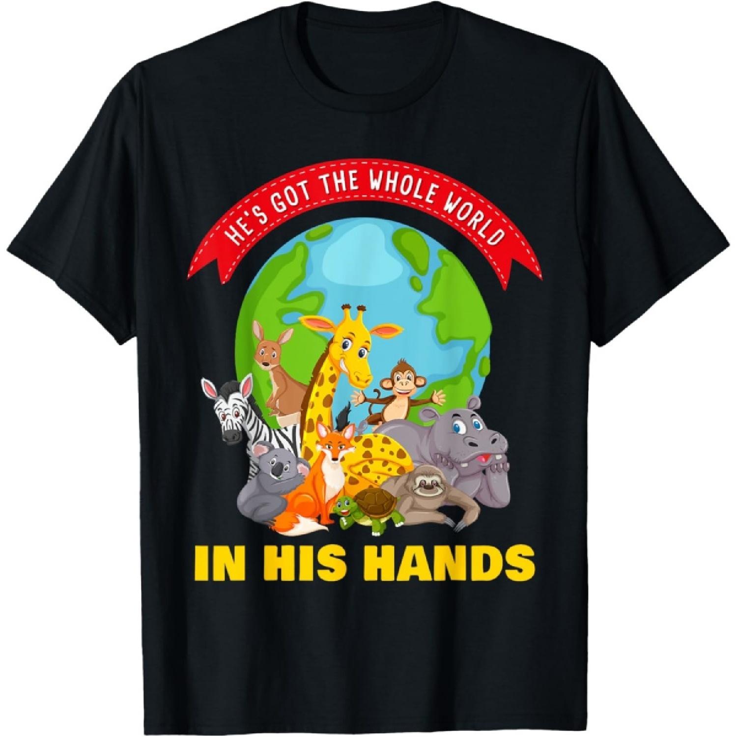 He s Got The Whole World in His Hands – Faith Kids Animals T-Shirt XXXXXL
He s Got The Whole World in His Hands – Faith Kids Animals T-Shirt XXXXXL