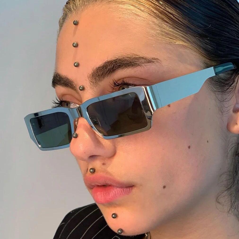 Steel Leather Metal Square Sunglasses Of The Same 2021 Sunglasses Women S Hip-Hop Personality Trend Sunglasses as shown in the picture
Steel Leather Metal Square Sunglasses Of The Same 2021 Sunglasses Women S Hip-Hop Personality Trend Sunglasses as shown in the picture