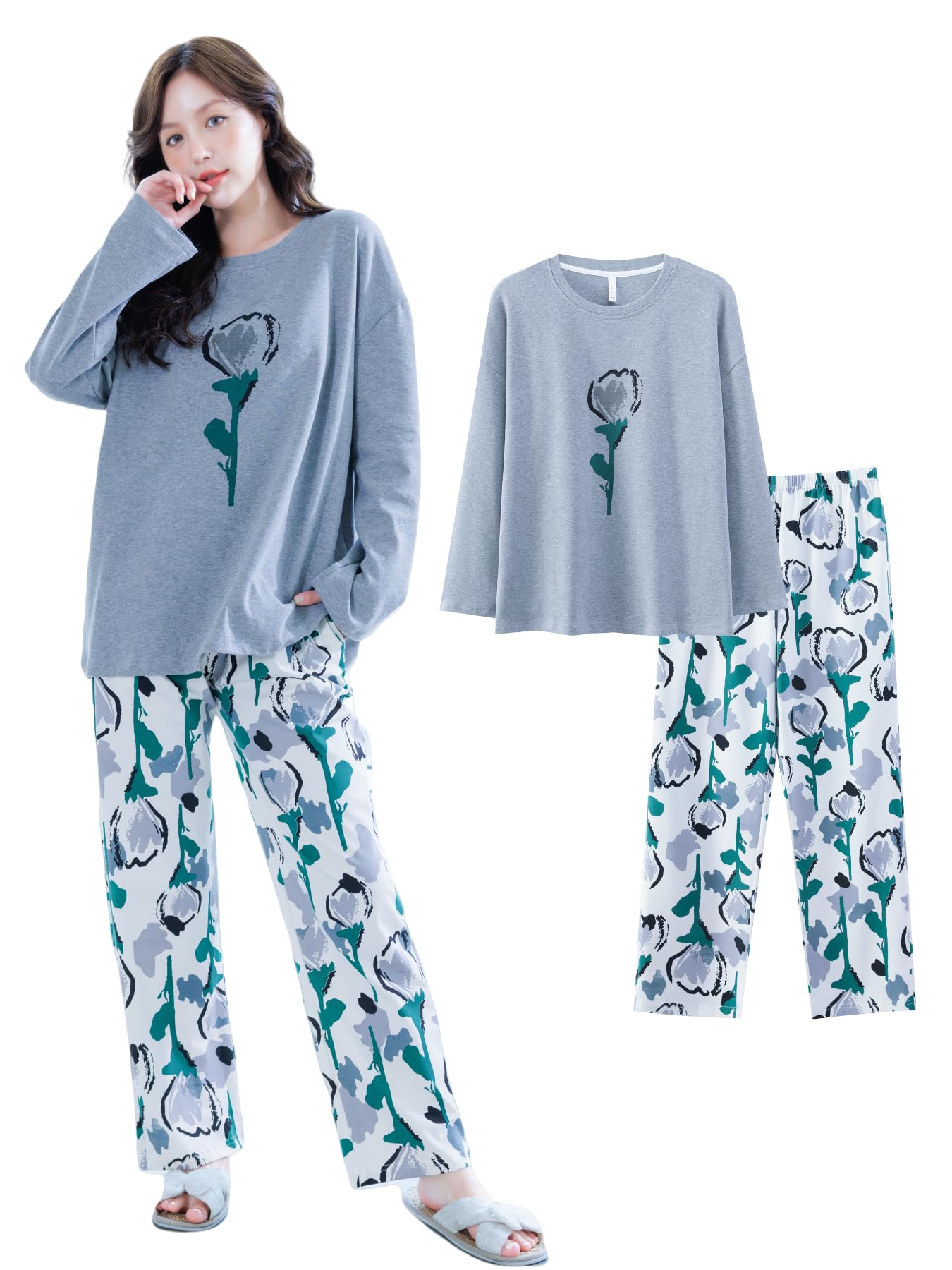Beatgos Cotton Long Cute Set 229 Women s 100% Pajamas, Loungewear, Sleeve, (Size Gray, Medium) серый
Beatgos Cotton Long Cute Set 229 Women s 100% Pajamas, Loungewear, Sleeve, (Size Gray, Medium) серый