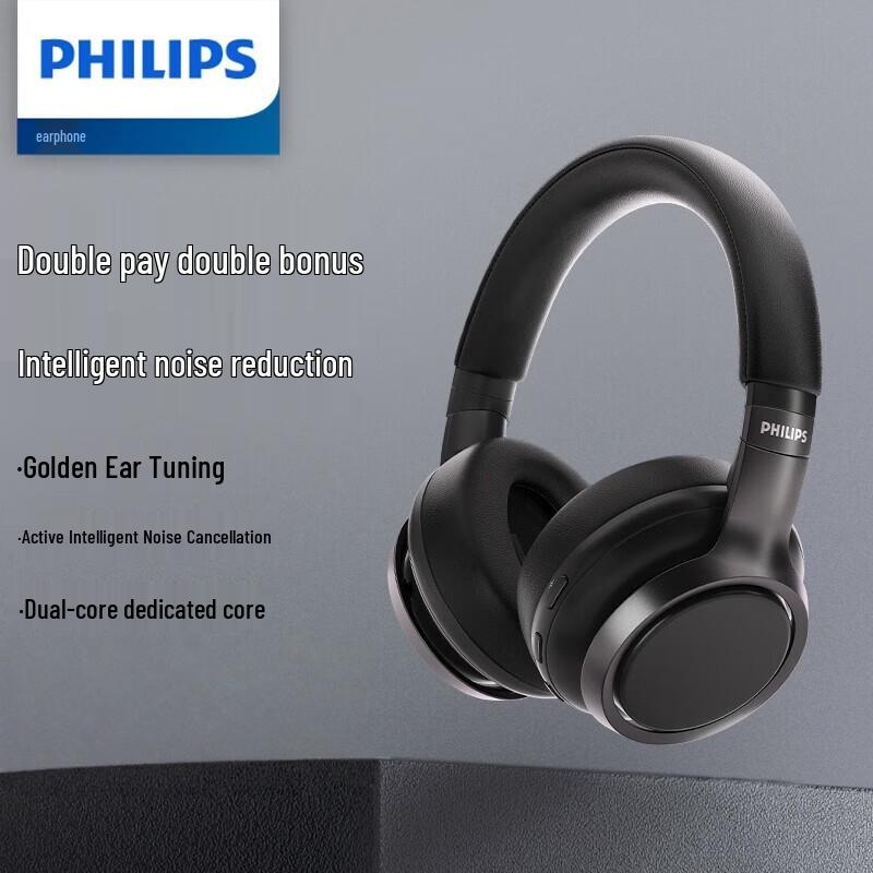 Philips TAH9505 Hi-Res Active Noise Cancelling Over-Ear Headphones
Philips TAH9505 Hi-Res Active Noise Cancelling Over-Ear Headphones