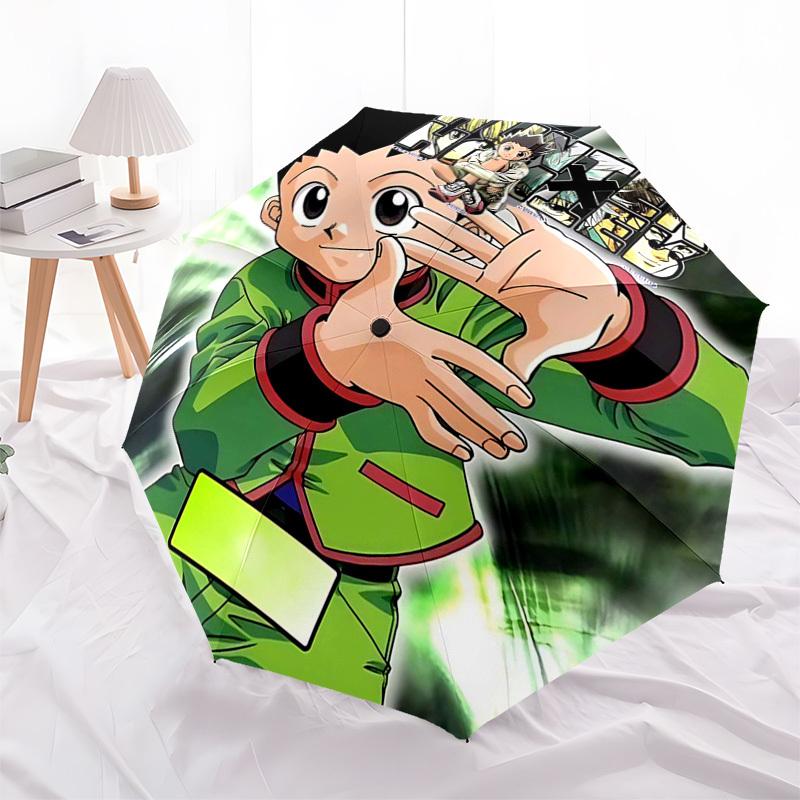 1pc Hunter x Hunter Inspired Umbrella, Automatic Open Closed, Portable 3-Fold Design, 8-Bone Iron Frame, Outdoor Umbrella, Perfect Gift for Fans, Trav
1pc Hunter x Hunter Inspired Umbrella, Automatic Open Closed, Portable 3-Fold Design, 8-Bone Iron Frame, Outdoor Umbrella, Perfect Gift for Fans, Trav